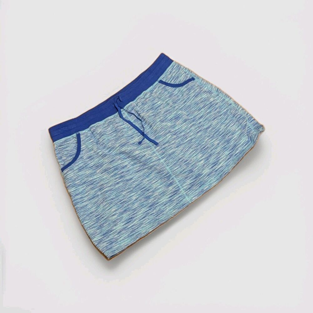 T Talbots Women's Size 2XL P Blue Skort With Pockets Activewear Athleisure